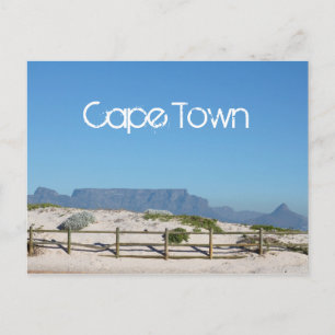 Carte Postale Cape Town Table Mountain ZA Afrique du Sud