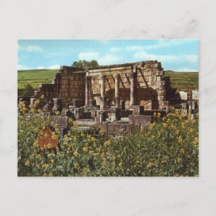 Carte Postale Capernaum, Galilée, Synagogue précoce