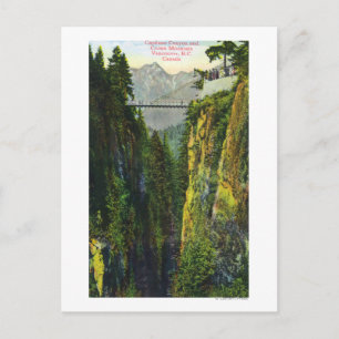 Carte Postale Capilano Canyon Vue sur la montagne de la Couronne