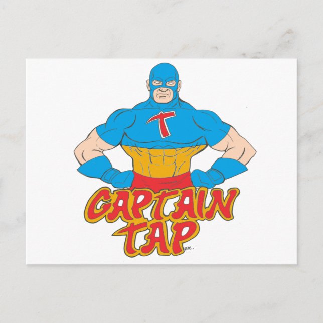 Carte Postale Capitaine Tap ! (Devant)