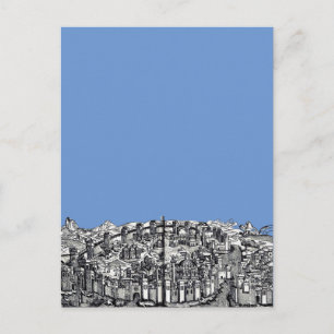 Carte Postale Capitale de Constantinople de l'Empire romain