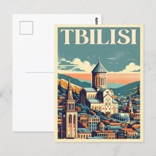 Carte Postale Capitale de la Géorgie de Tbilissi, Cadeaux souven