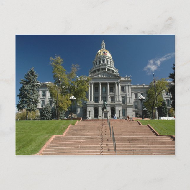 Carte Postale Capitale du Colorado (Devant)