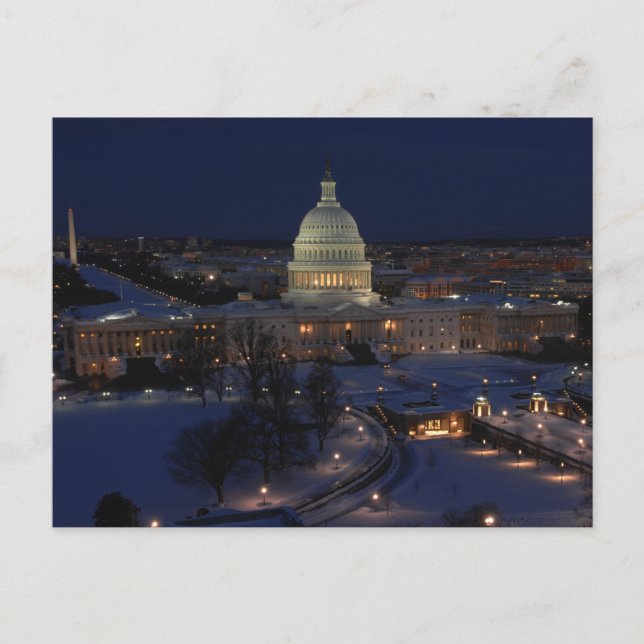 Carte Postale Capitol Building, Washington, DC (Devant)