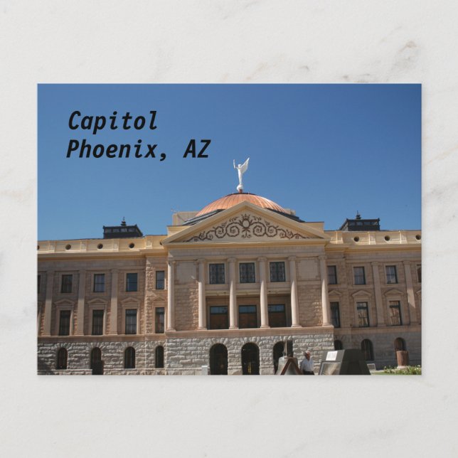Carte Postale Capitol Phoenix, Arizona (Devant)