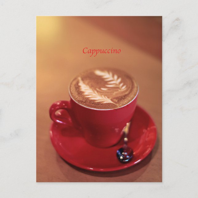 Carte Postale Cappuccino (Devant)