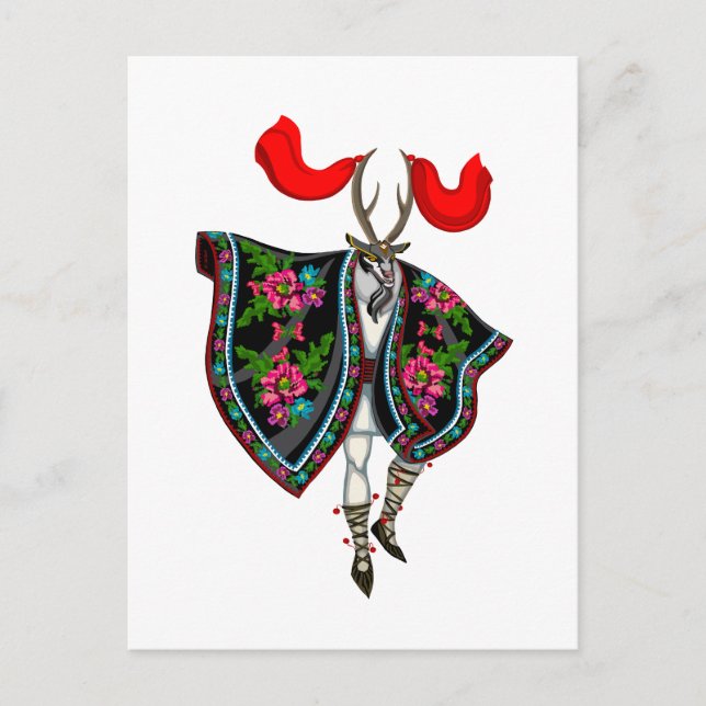 Carte Postale Capra (Devant)