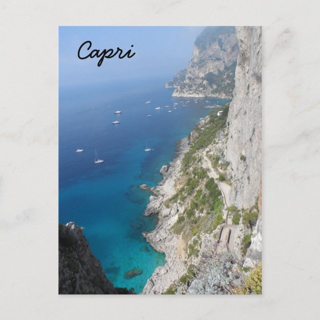 Carte Postale Capri, Italie (Devant)