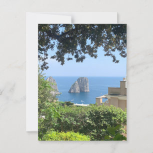 Carte Postale Capri Italie