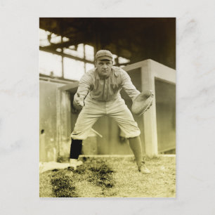 Carte Postale Capteur de baseball vintage