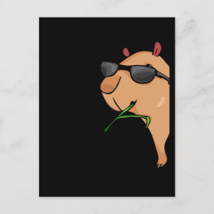 Carte Postale Capybara Lover Women Capybara Gift Men Capybara