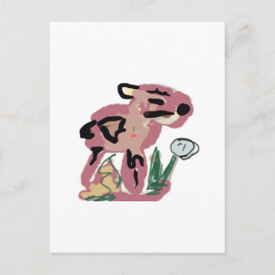 Carte Postale Capybara Sucré