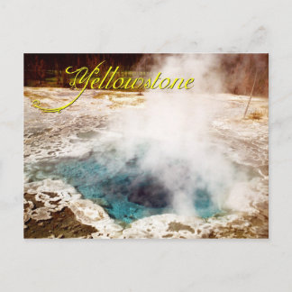 Carte Postale Caractéristique thermique, Parc national Yellowsto