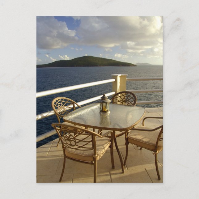 Carte Postale Caraïbes, îles Vierges américaines, St. Thomas. Vo (Devant)