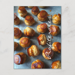 Carte postale Caramel Profiteroles