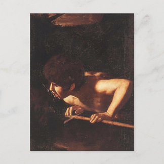 Carte Postale Caravaggio- Jean le Baptiste