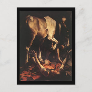 Carte Postale Caravaggio La Conversion À Damas