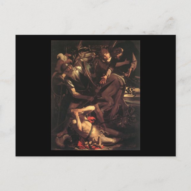 Carte Postale Caravaggio La Conversion De Saint Paul (Devant)