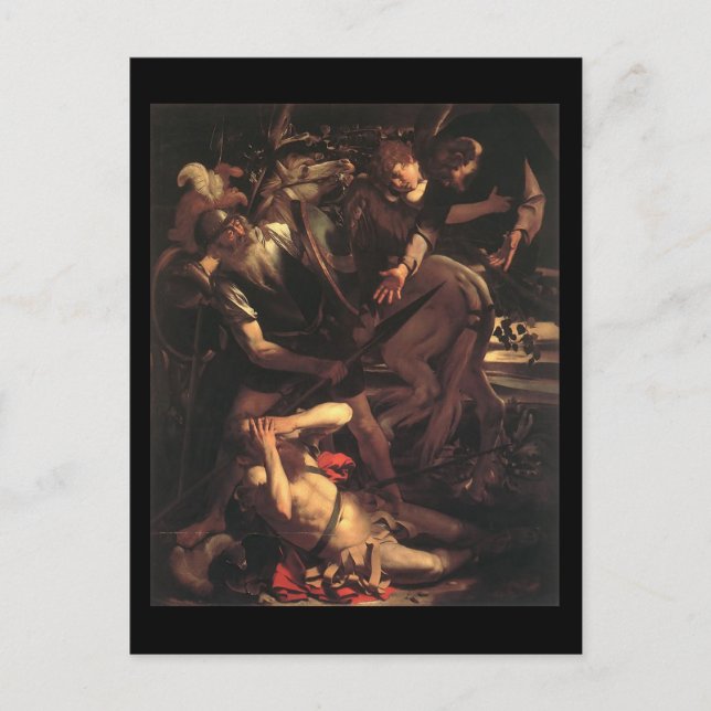 Carte Postale Caravaggio La Conversion De Saint Paul (Devant)