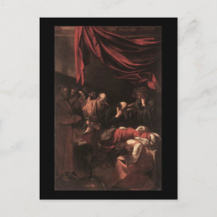 Carte Postale Caravaggio La Mort De La Vierge