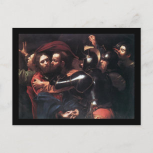 Carte Postale Caravaggio Prise Du Christ