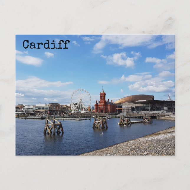 Carte postale Cardiff (Devant)