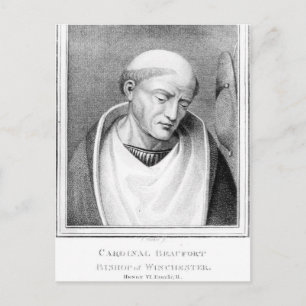 Carte Postale Cardinal Henry Beaufort, évêque de Winchester