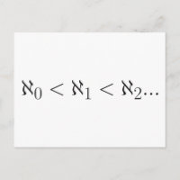 Cardinalité des ensembles infinis