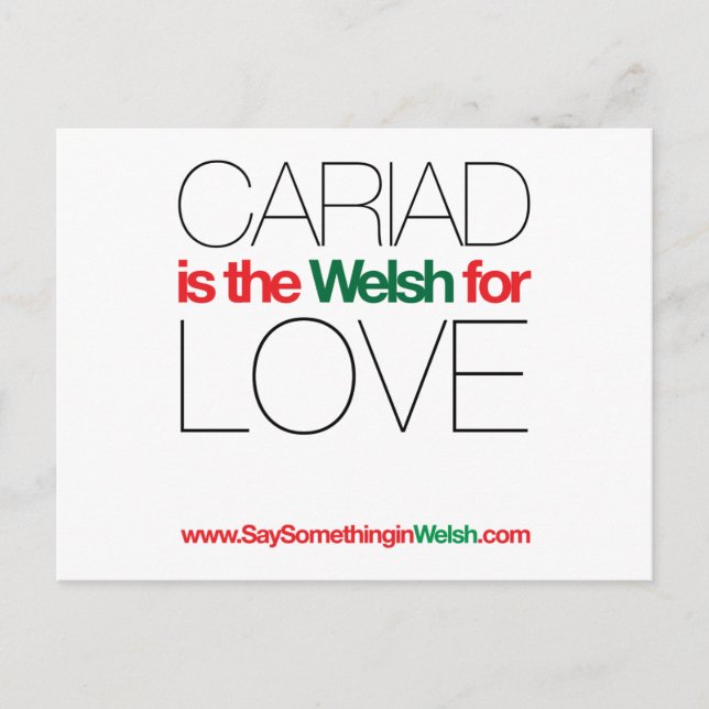 CARTE POSTALE CARIAD (Devant)