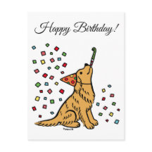 Caricature de l'année Golden Retriever
