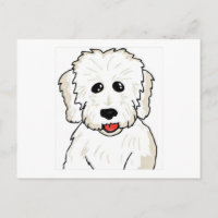 Caricature en coton de Tulear