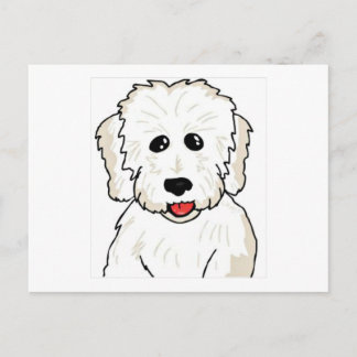 Carte Postale Caricature en coton de Tulear