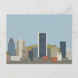 Carte Postale Caricature Montréal