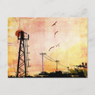 Carte Postale carie graffiti urbaine