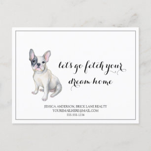 Carte Postale Carlin Chien Immobilier Acheter Marketing
