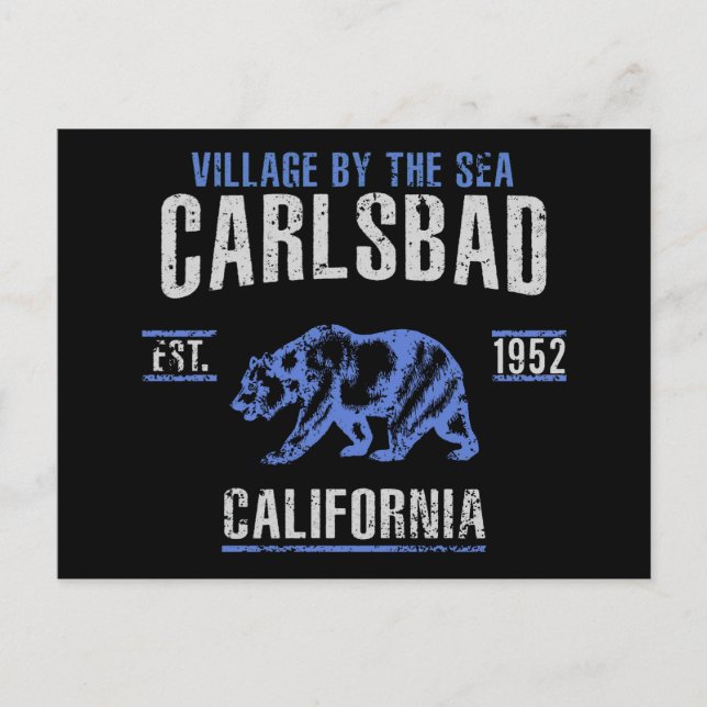 Carte Postale Carlsbad (Devant)