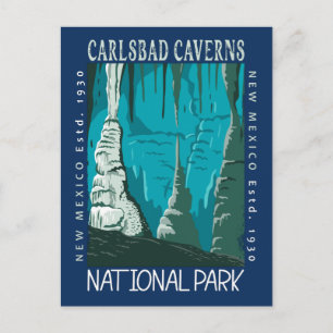Carte Postale Carlsbad Caverns National Park Vintage