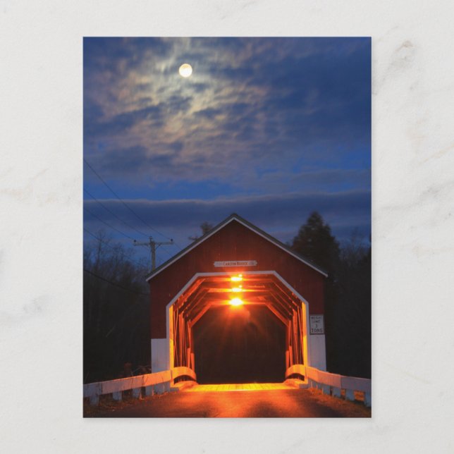 Carte Postale Carlton Pont Couvert Lune (Devant)