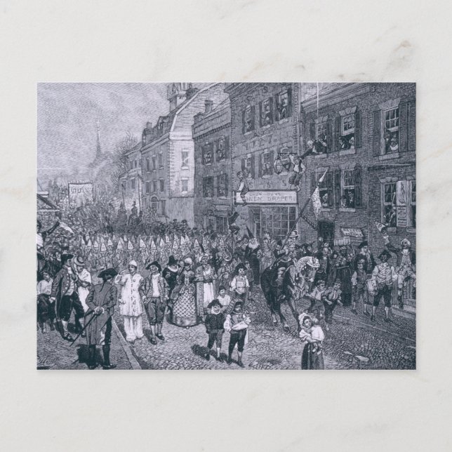 Carte Postale Carnaval à Philadelphie (Devant)