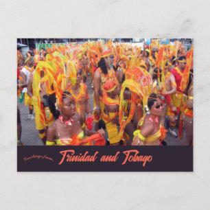 Carte Postale Carnaval à Trinité-et-Tobago