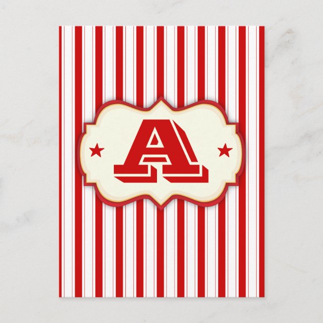 Carte Postale Carnaval De Tente De Cirque Faites Votre Propre Ba (Devant)