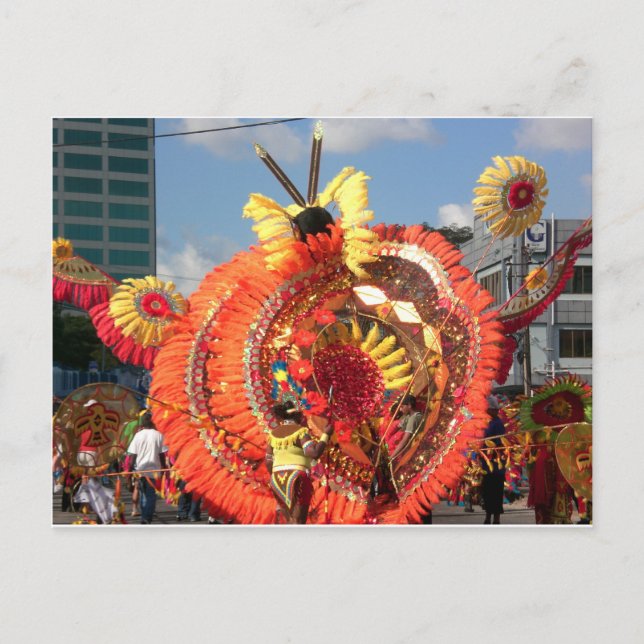 Carte Postale Carnaval de Trinidad (Devant)