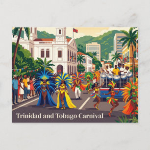 Carte Postale Carnaval de Trinité-et-Tobago