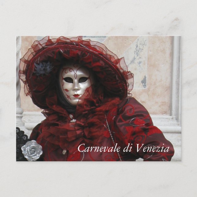 Carte Postale Carnaval de Venise (Devant)