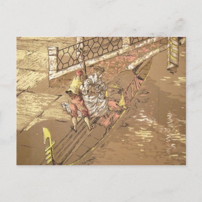 Carte Postale Carnaval de Venise (Devant)