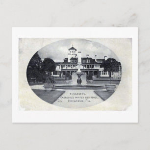 Carte Postale Carnegie Winter Home Fernandina Beach Floride