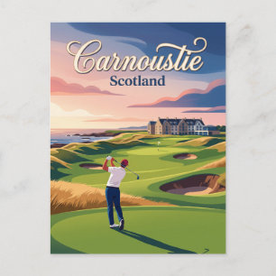Carte Postale Carnoustie Golf Links Écosse