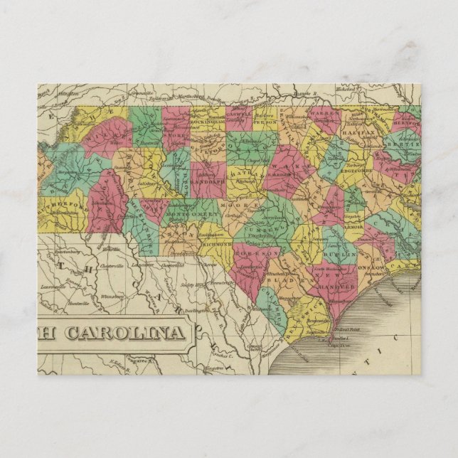 Carte Postale Caroline du Nord 3 (Devant)