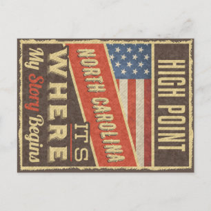 Carte Postale Caroline du Nord High Point