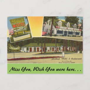 Carte Postale Caroline du Sud, Motel de Sturkey, Orangeburg